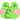 a small gif of a pixelated frog's face, looking annoyed. click it!