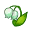 the icon for the jacob's ladder flower from animal crossing: new leaf.